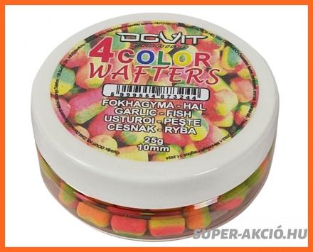 Dovit 4 Color Wafters Horgász Pellet Fokhagyma Hal 10mm 25g