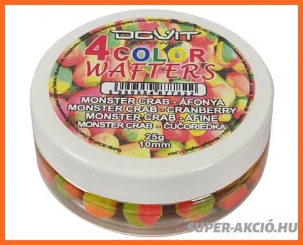 Dovit 4 Color Wafters Horgász Pellet Monster Crab Áfonya 10mm 25g