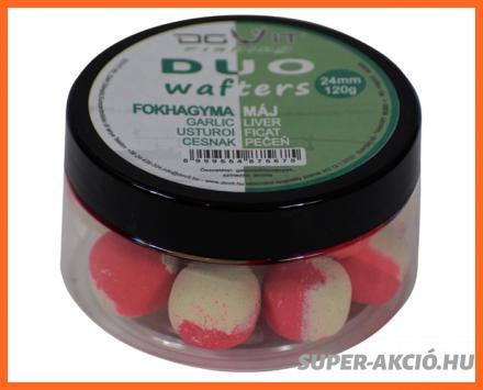 Dovit Duo Wafters Horgász Bojli Fokhagyma Májas 24mm 120g