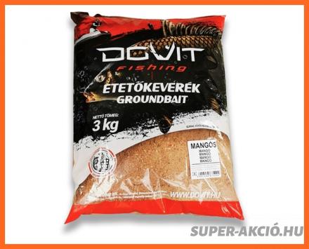 Dovit Grundbait Horgász Etetőanyag Mangós 3000g