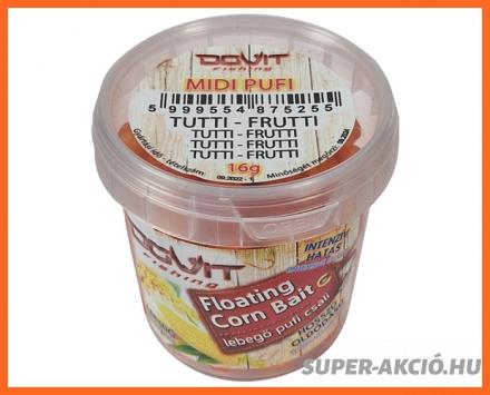 Dovit Lebegő Pufi Midi Tutti Frutti Gyümölcsös Szemes Csali 16g