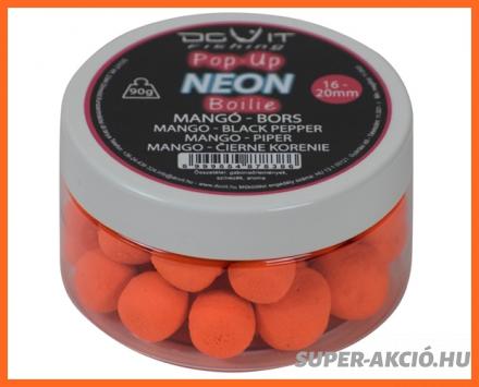Dovit Pop Up Neon Horgász Bojli Mangó Bors 16-20mm 90g