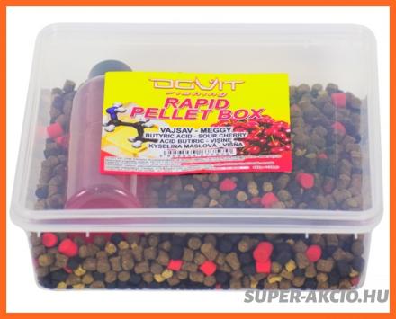 Dovit Rapid Pellet Boksz Vajsav Meggy 450g+150ml Aroma