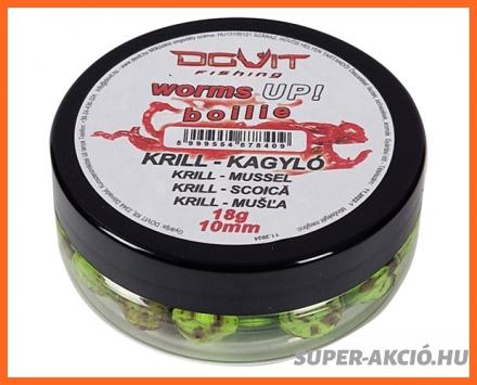 Dovit Worms Up Horgász Bojli Krill Kagyló 10mm 18g