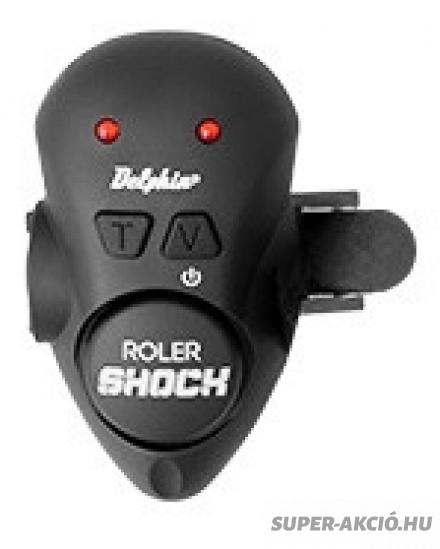 Delphin Roler Shock Elektromos Kapásjelző Egység 1db  Piros 2