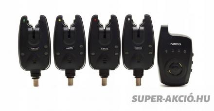 Neco Fishing Carp H104 Fekete Színű Elektromos Kapásjelző 4+1 3
