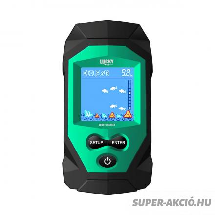 Energofish Lucky Starter Vezetékes Kézi Horgász Halradar 1