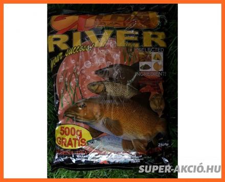 Xtra Baits River Cheese Horgász Etetőanyag 2500gr Folyóvizi Sajtos
