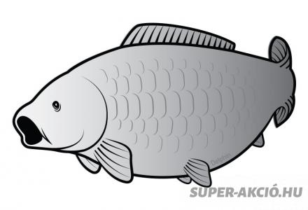 Delphin Silver Öntapadós Pontyos Matrica, Horgász Ajándék 2