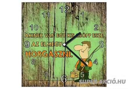 Akinek Van Egy Kis Csöpp Esze Falióra, Horgász Ajándék 2
