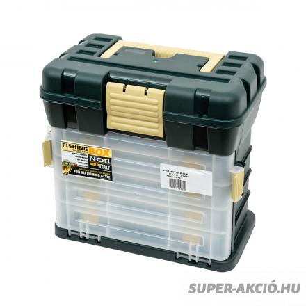 Fishing Box K3 Comet Szerelékes Horgász Láda 27x26x17cm 1