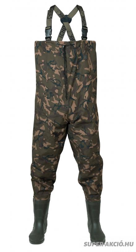 Fox Chunk Camo Terep Mintás Horgász Mellescsizma 44-es 2