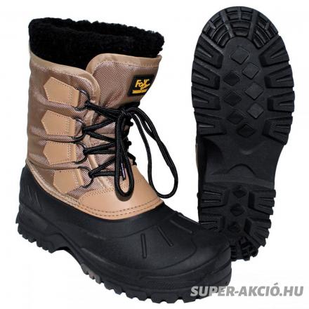 Fox Outdoor Meleg Téli Bézs 47-es, Horgász Bakancs 2