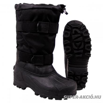 Fox Outdoor Meleg Téli Fekete Thermo -40C Horgász Csizma 39-es 2