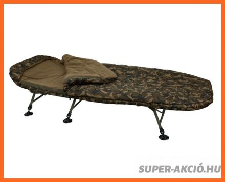 Fox R Series Camo Terep Mintás Horgász Ágy + Hálózsák Teljes Rendszer