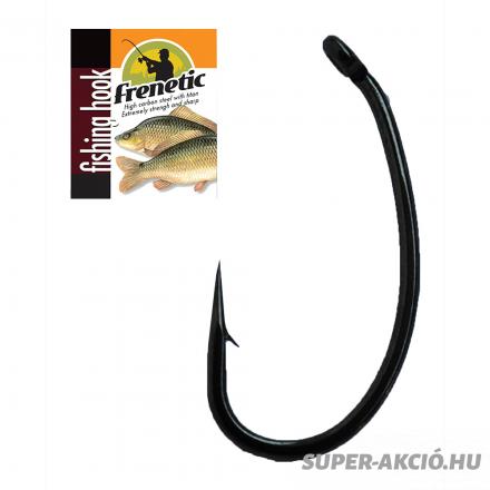 Frenetic 555 Black Nikkel 10db 4-es Bojlis Horgász Horog 2