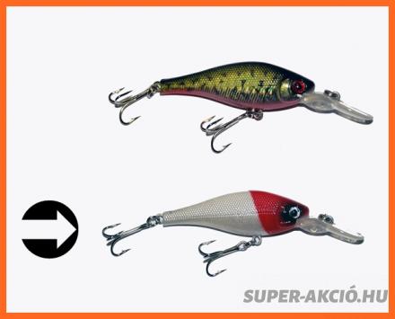 Frenetic Bluster Wobbler 6,5cm 5,3gr Fehér Piros