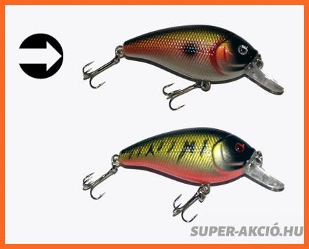 Frenetic Bluster Wobbler 6,5cm Piros Arany Fekete