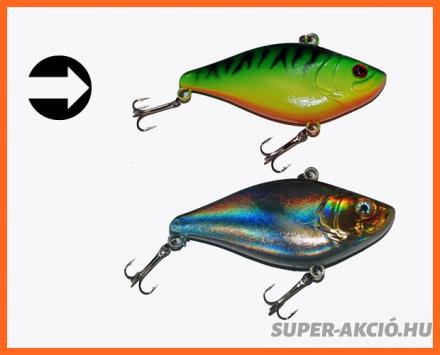 Frenetic Crosser Wobbler 7cm Zöld Sárga Fekete