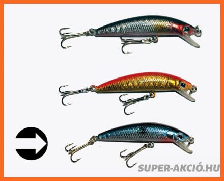 Frenetic Flicker Wobbler 6cm 3gr Kék Ezüst