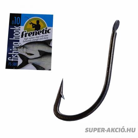 Frenetic 580 Black Nikkel Keszegező Horgász Horog 10db 16-os 2