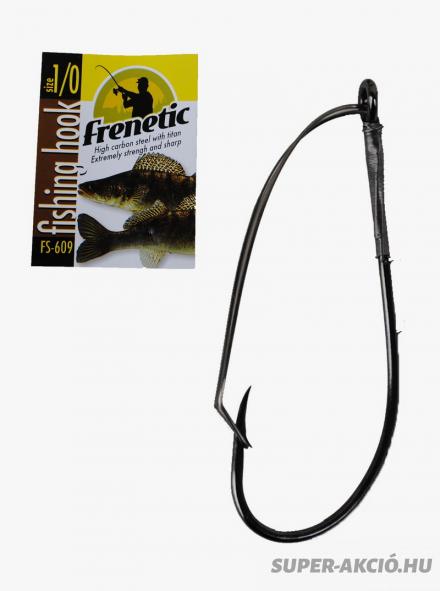 Frenetic Fs 609 Speciális Rablóhalas Horgász Horog 1-es 4db 2