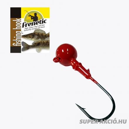 Frenetic Piros Színű Jig Fej 5db 5gr 1/0-ás 2