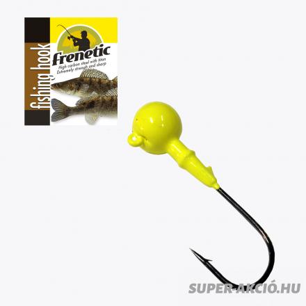 Frenetic Sárga Színű Jig Fej 5db 5gr 2/0-s 2