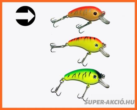 Frenetic Strucker Wobbler 5cm 5gr Sárga Piros