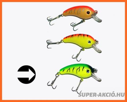 Frenetic Strucker Wobbler 5cm 5gr Sárga Zöld