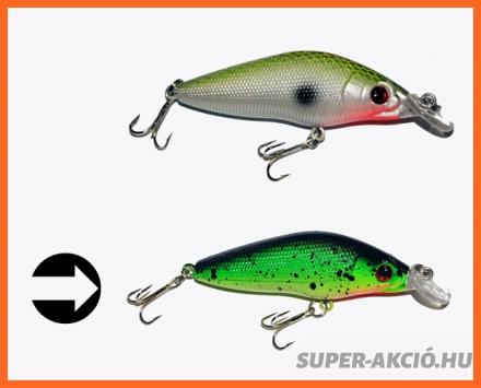 Frenetic Striper Wobbler 7cm Zöld Fekete