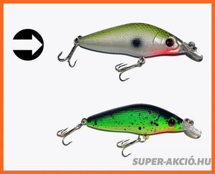 Frenetic Striper Wobbler 7cm Fehér Zöld