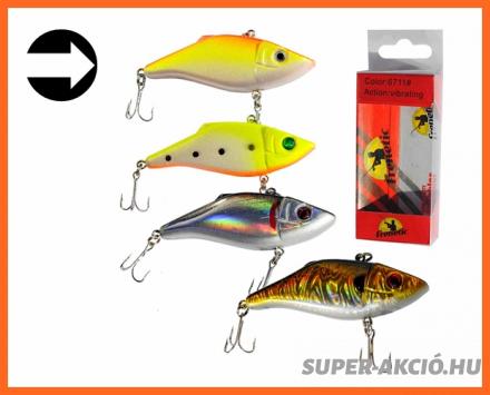 Frenetic Vibrater Wobbler 7,5cm 9gr Narancs Sárga