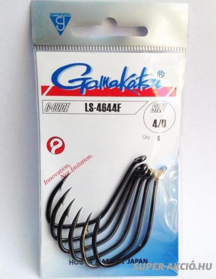 Gamakatsu Ls 4644F Harcsás Horog 3/0-ás 6db, Harcsázó Felszerelések 2