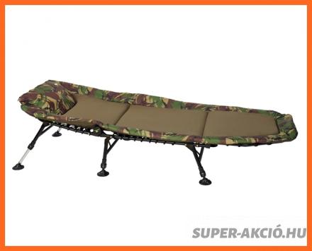 Giants Fishing Fleece Camo 6 Lábas Horgász Ágy 202x82cm