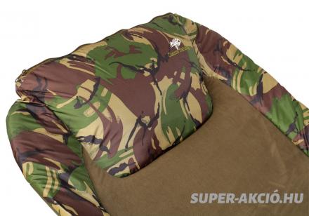 Giants Fishing Fleece Camo 6 Lábas Horgász Ágy 202x82cm 2