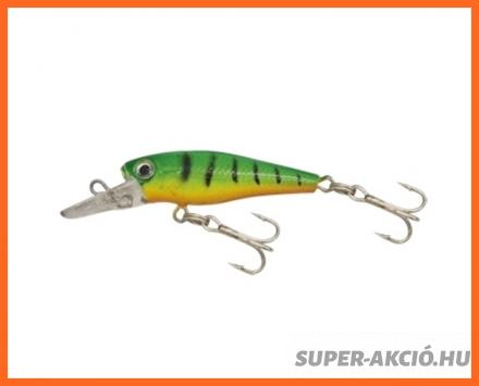 Gold Star Perch Wobbler 4,5cm 3,5gr Zöld Tigris