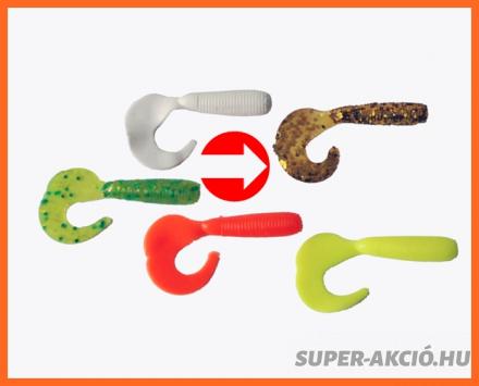 Frenetic Kis Méretű Twister Műcsali 4,5cm 8db Arany