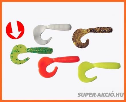 Frenetic Kis Méretű Twister Műcsali 4,5cm 8db Zöld