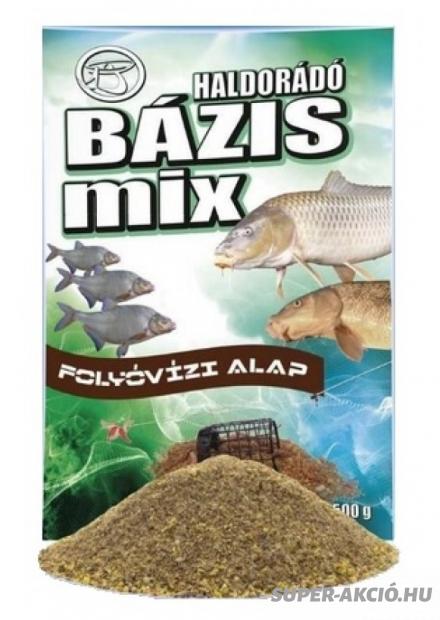 Haldorádó Bázis Mix 2500gr Folyóvízi Alap Horgász Etetőanyag 2