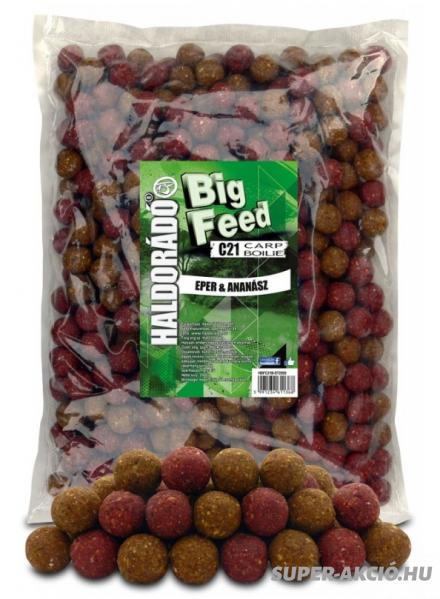 Haldorádó Big Feed 21mm 2500gr Horgász Bojlik Epres Ananászos 2