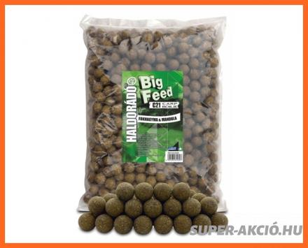 Haldorádó Big Feed 21mm 2500gr Horgász Fokhagymás Mandulás