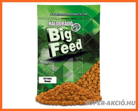 Haldorádó Big Feed C6 Horgász Pellet Mangó 800g