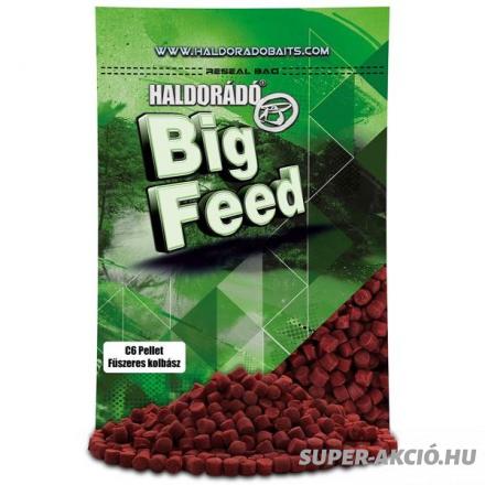 Haldorádó Big Feed C6 Horgász Pellet Fűszeres Kolbászos 2