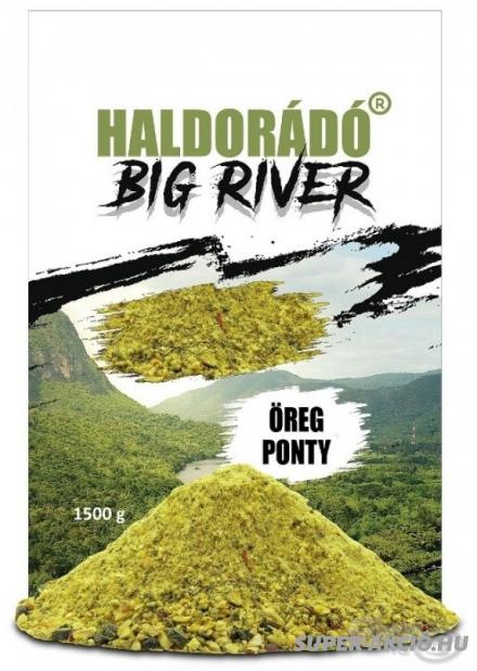 Haldorádó Big River Folyami Öreg Pontyos 1,5kg Horgász Etetőanyag 2