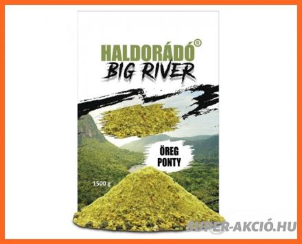 Haldorádó Big River Folyami Öreg Pontyos 1,5kg Horgász Etetőanyag