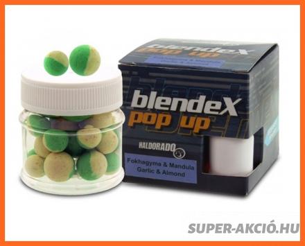 Haldorádó Blendex Pop Up 12-14mm Horgász Bojli Fokhagymás Mandulás