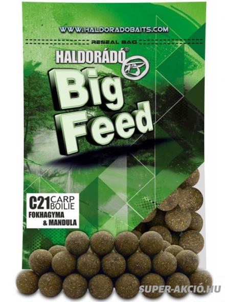 Haldorádó Big Feed 21mm 800gr Horgász Bojli Foghagymás Mandulás 2