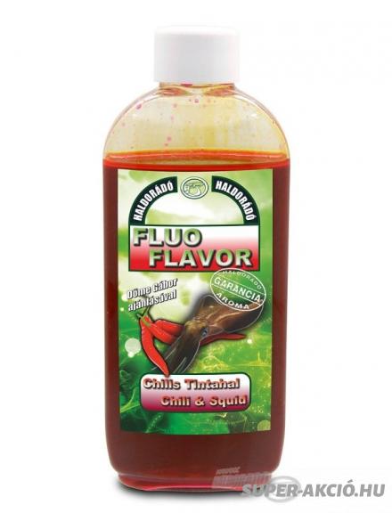 Haldorádó Fluo Flavor 200ml Horgász Aroma Csilis Tintahalas 2