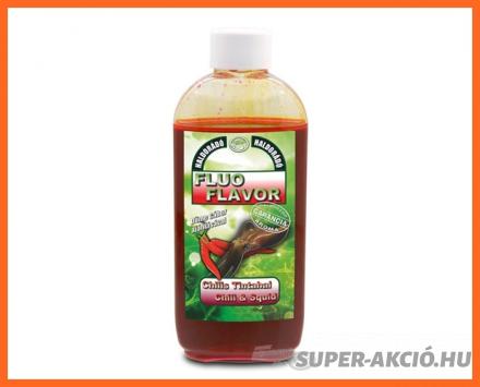 Haldorádó Fluo Flavor 200ml Horgász Aroma Csilis Tintahalas
